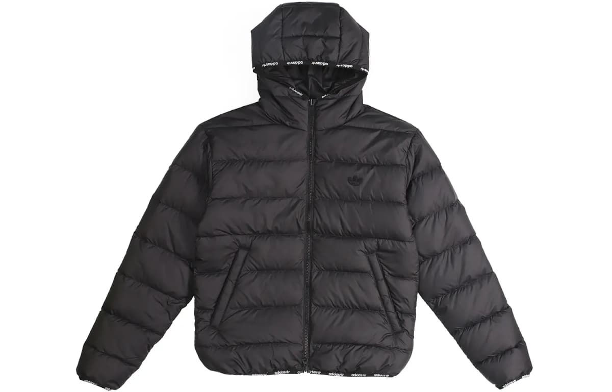 adidas Originals Reversible Down Jacket Kişi Qara