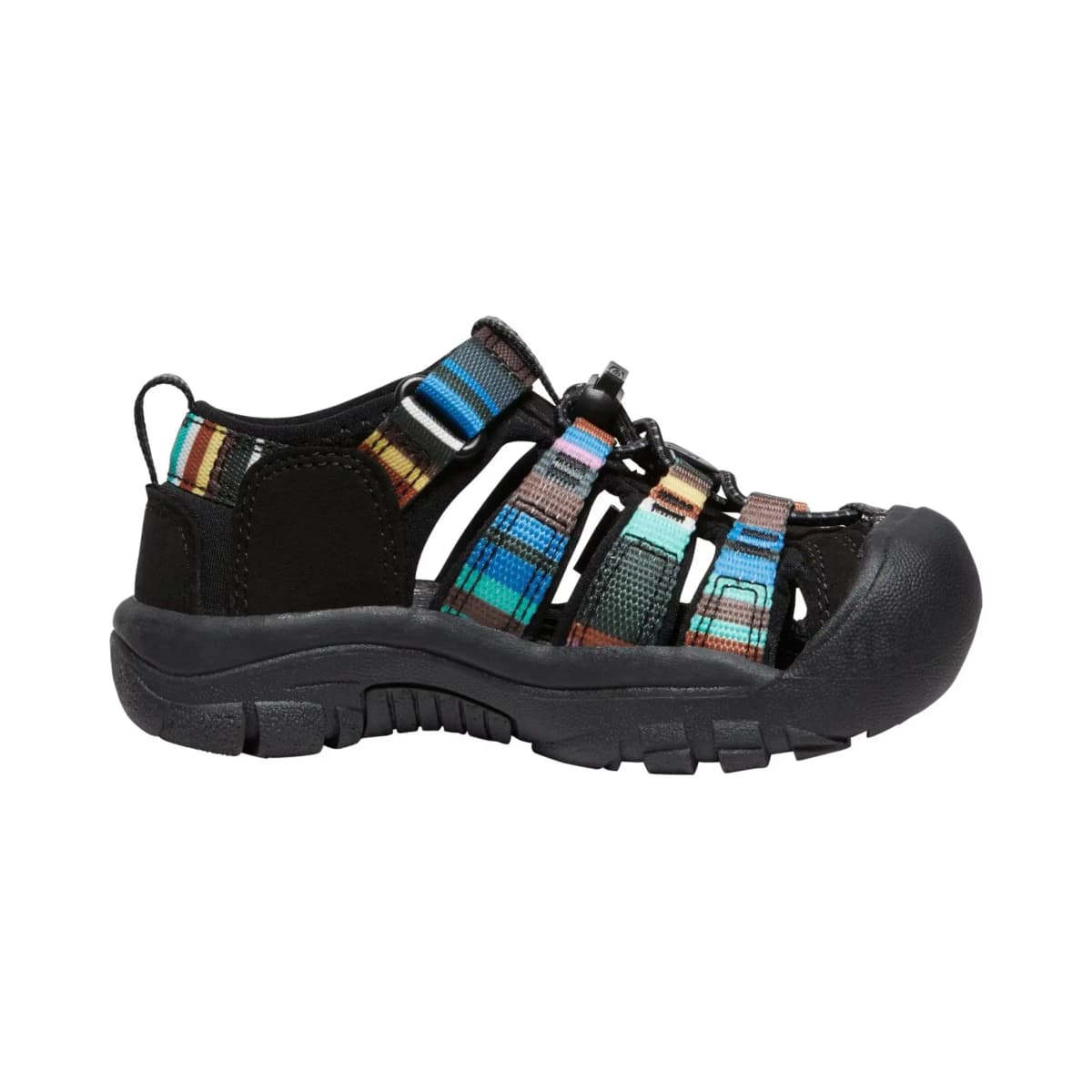 Kids KEEN Newport H2 Simple Casual Wear-Resistant Breathable Low-Top Outdoor Shoes Black Green 2
