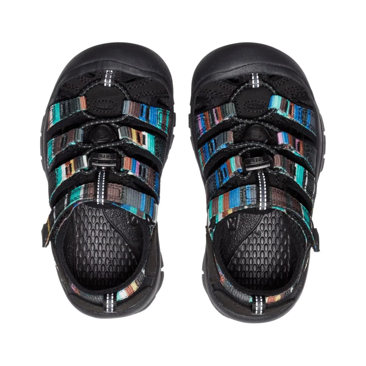 Kids KEEN Newport H2 Simple Casual Wear-Resistant Breathable Low-Top Outdoor Shoes Black Green 5