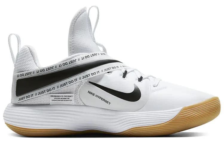 Nike React Hyperset White Black Gum Women's 2