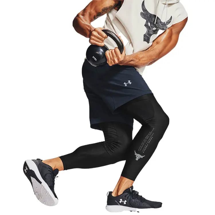 Under Armour Project Kişi İdman Şalvarı Qara 4