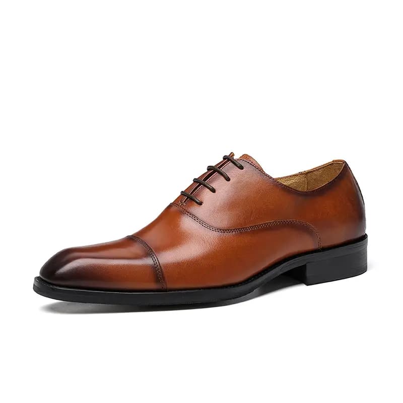 ASTON M.JAZZ Top Layer Leather Fashion Casual Formal Leather Shoes Men's 11