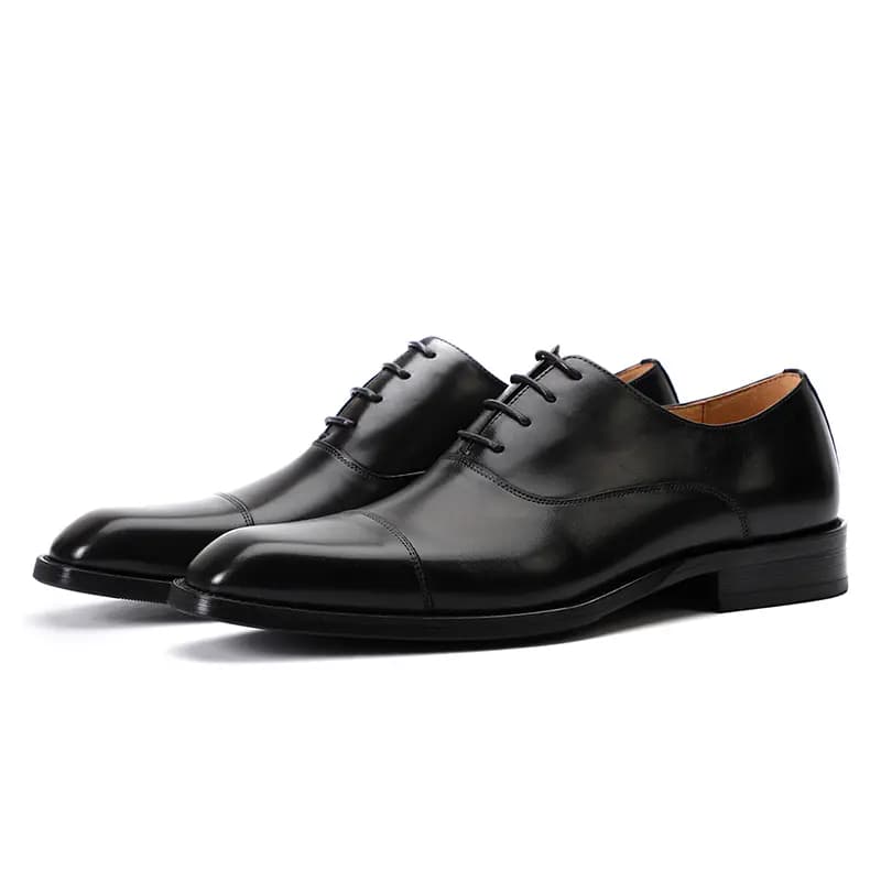 ASTON M.JAZZ Top Layer Leather Fashion Casual Formal Leather Shoes Men's 2