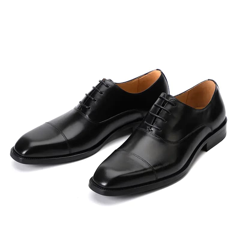 ASTON M.JAZZ Top Layer Leather Fashion Casual Formal Leather Shoes Men's 3