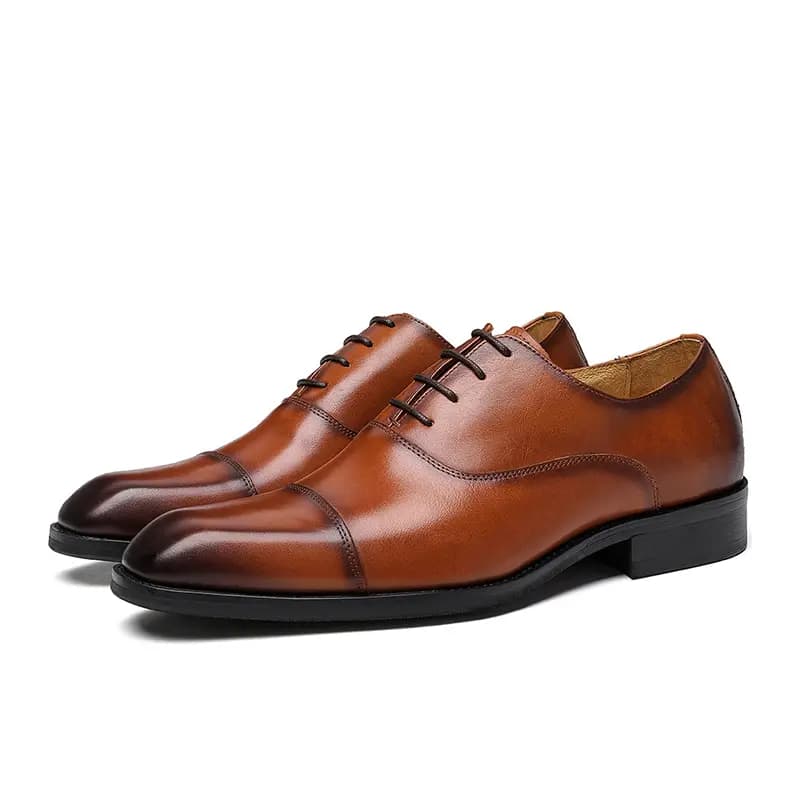 ASTON M.JAZZ Top Layer Leather Fashion Casual Formal Leather Shoes Men's 12