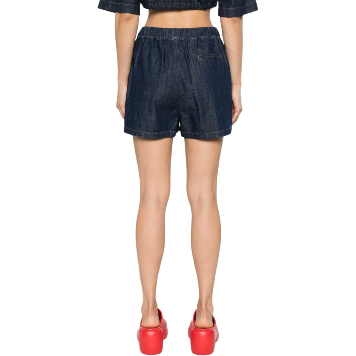 MSGM Denim Shorts Women's Indigo 3