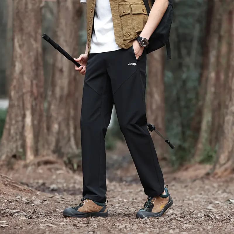 Jeep Long Windbreaker Pants Unisex 17