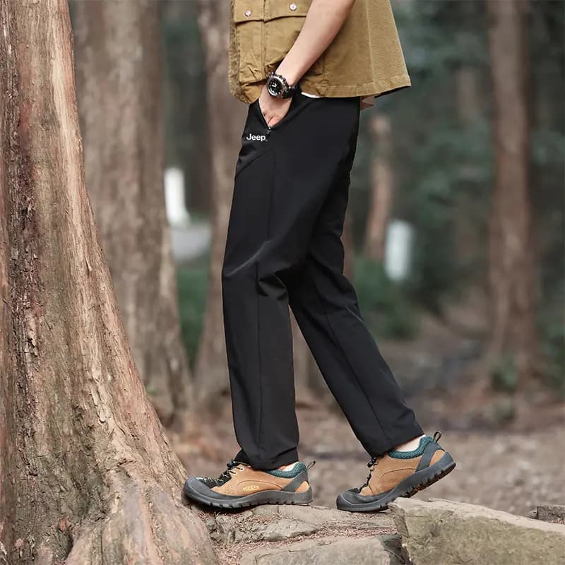 Jeep Long Windbreaker Pants Unisex 13