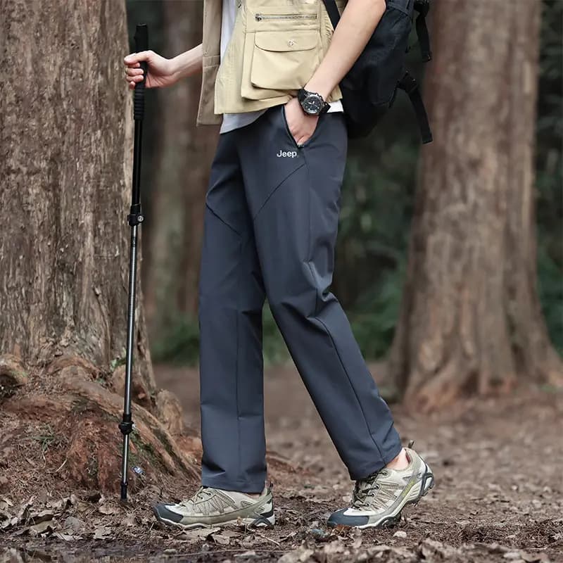 Jeep Long Windbreaker Pants Unisex 8
