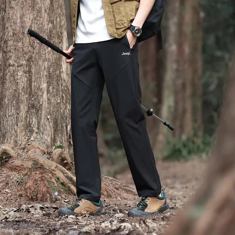 Jeep Long Windbreaker Pants Unisex 19