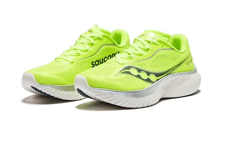 Saucony Kinvara 15 Qadın Qaçış Ayaqqabısı Yaşıl/Mavi 3