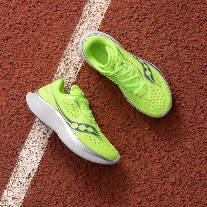 Saucony Kinvara 15 Qadın Qaçış Ayaqqabısı Yaşıl/Mavi 8