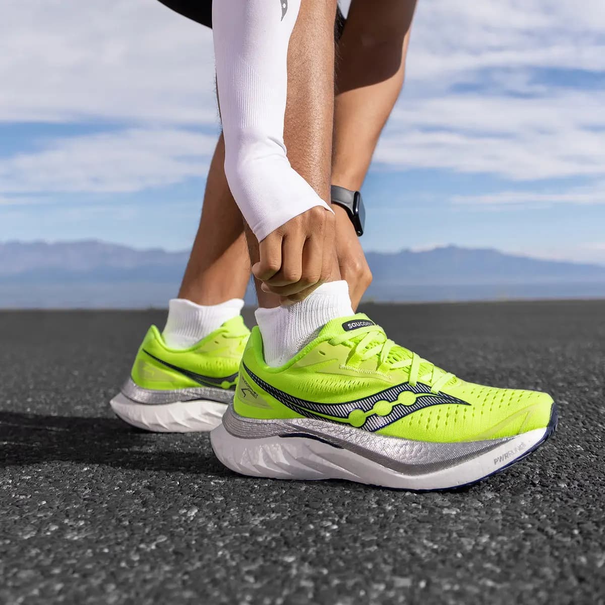 Saucony Endorphin Speed 4 Citron/Navy 6