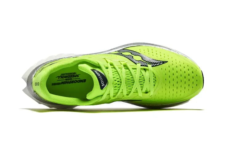 Saucony Endorphin Speed 4 Citron/Navy 4