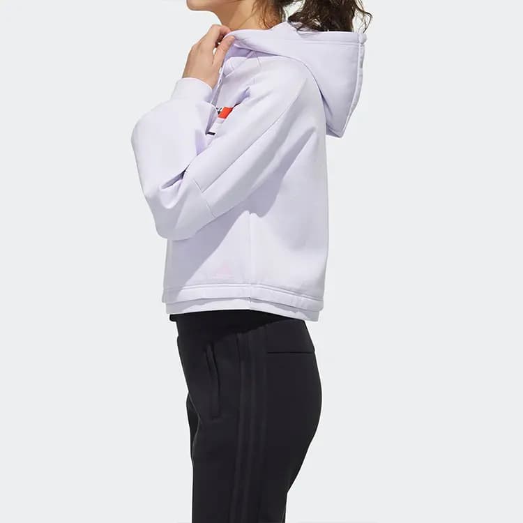 Adidas Qadın Sweatshirt Açıq Bənövşəyi