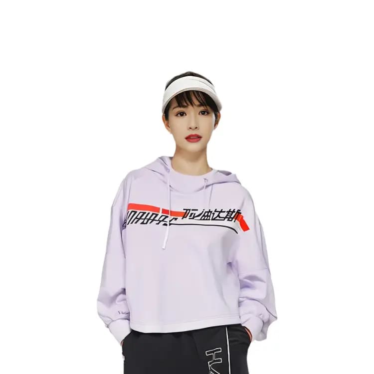 Adidas Sweatshirts Women's Light Purple 2