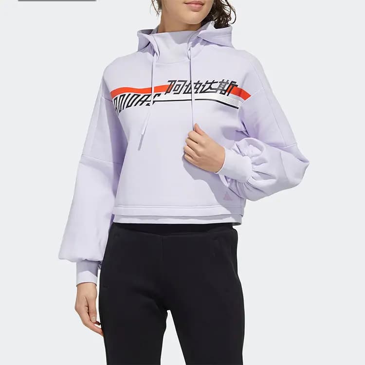 Adidas Sweatshirts Women's Light Purple 5