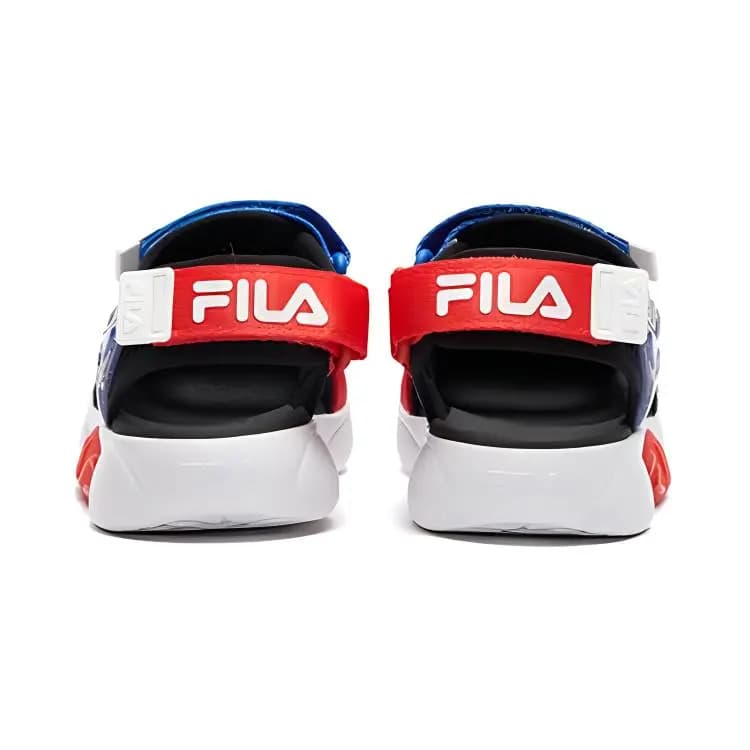 FILA KIDS Flashlight Uşaq Sandalı Qara/Qırmızı 5