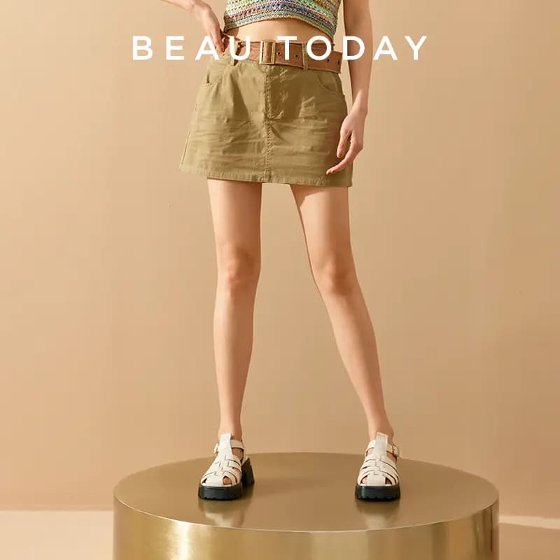Beau Today Qadın Roman Sandalet 7