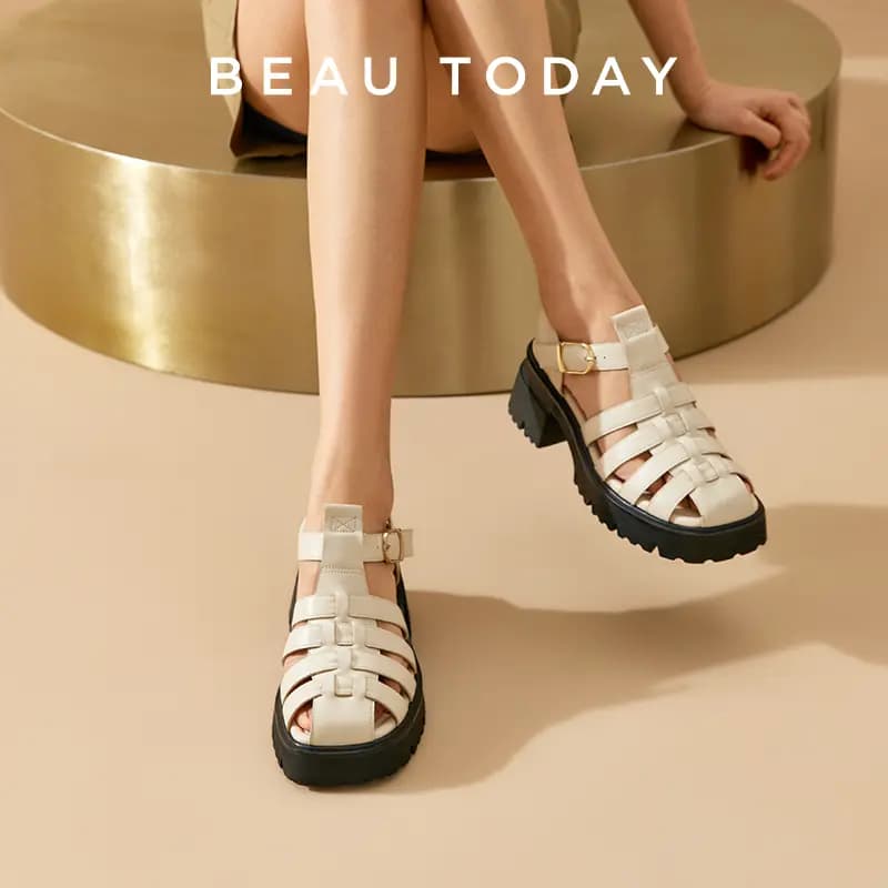 Beau Today Qadın Roman Sandalet 9