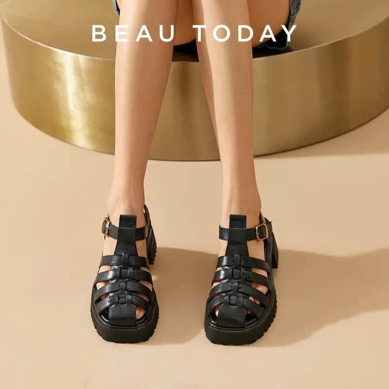Beau Today Qadın Roman Sandalet 20