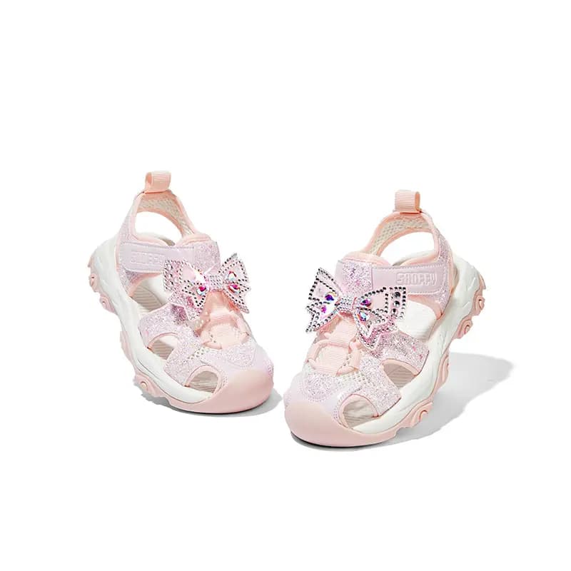 Snoffy Balance Lightweight Children's Sandals Pink White Kids' 4