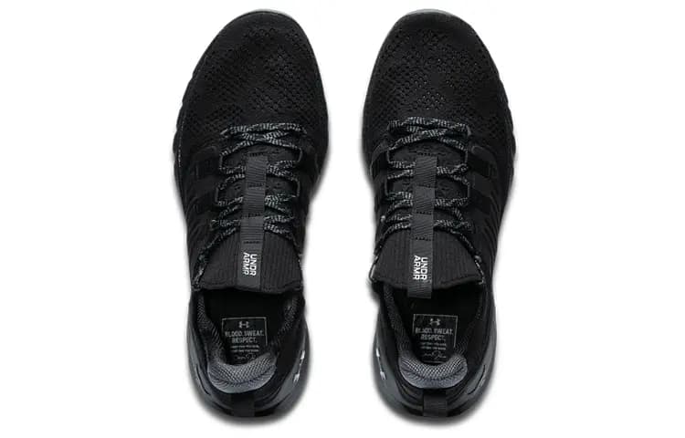 Under Armour Project Rock 3 Qadın İdman Ayaqqabısı Qara/Boz 4