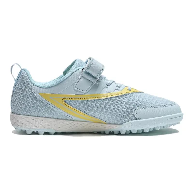 KELME Kids Cushioned Comfort Slip-Resistant Wear-Resistant Low-Top Kids Soccer Shoes Sky Blue 2