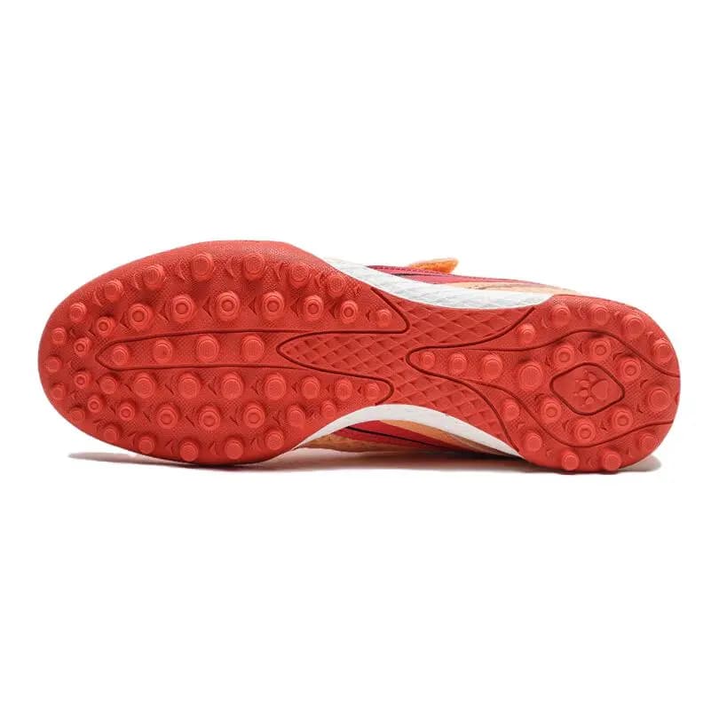 KELME Anti-Slip Wear-Resistant Low-Top Kids' Soccer Shoes Coral Orange Kids' 5
