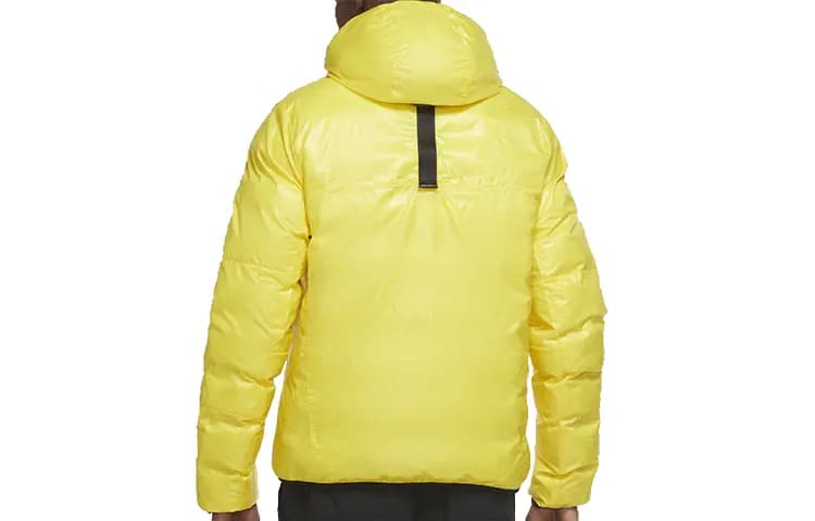 Nike Qışlıq Puffer Pencək Kişi Sarı 2