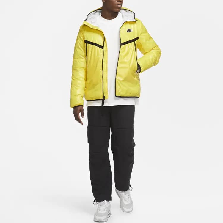 Nike Qışlıq Puffer Pencək Kişi Sarı 3
