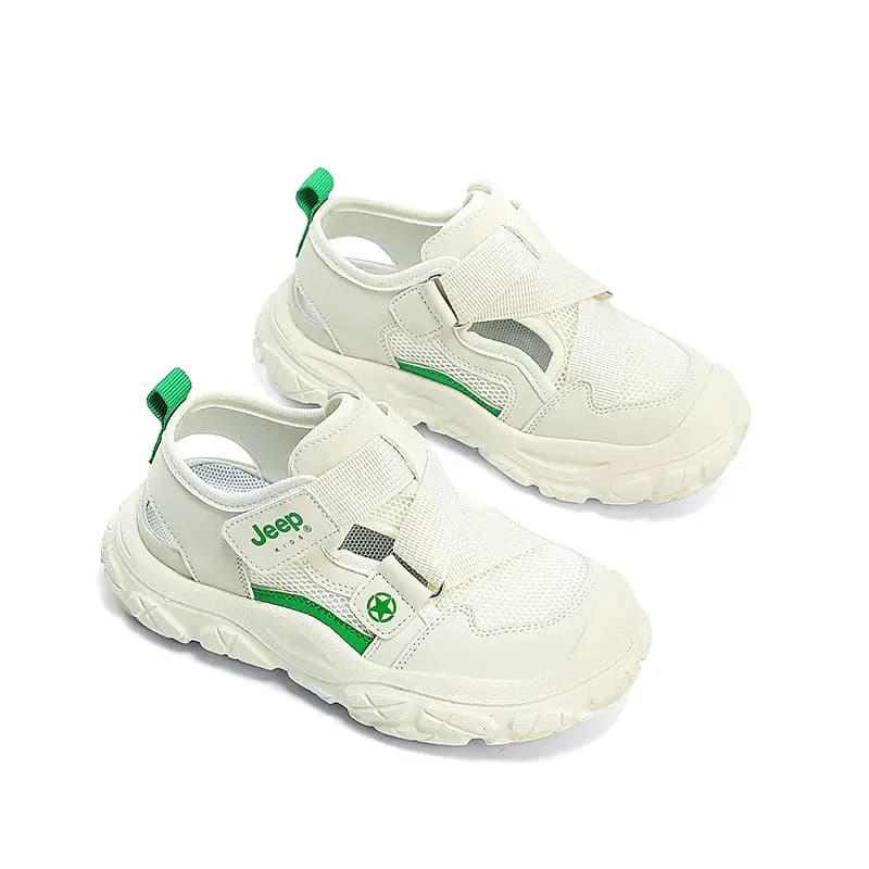Jeep Hook and Loop Easy On And Off Durable Breathable Lightweight Children's Sandals Kids' 2