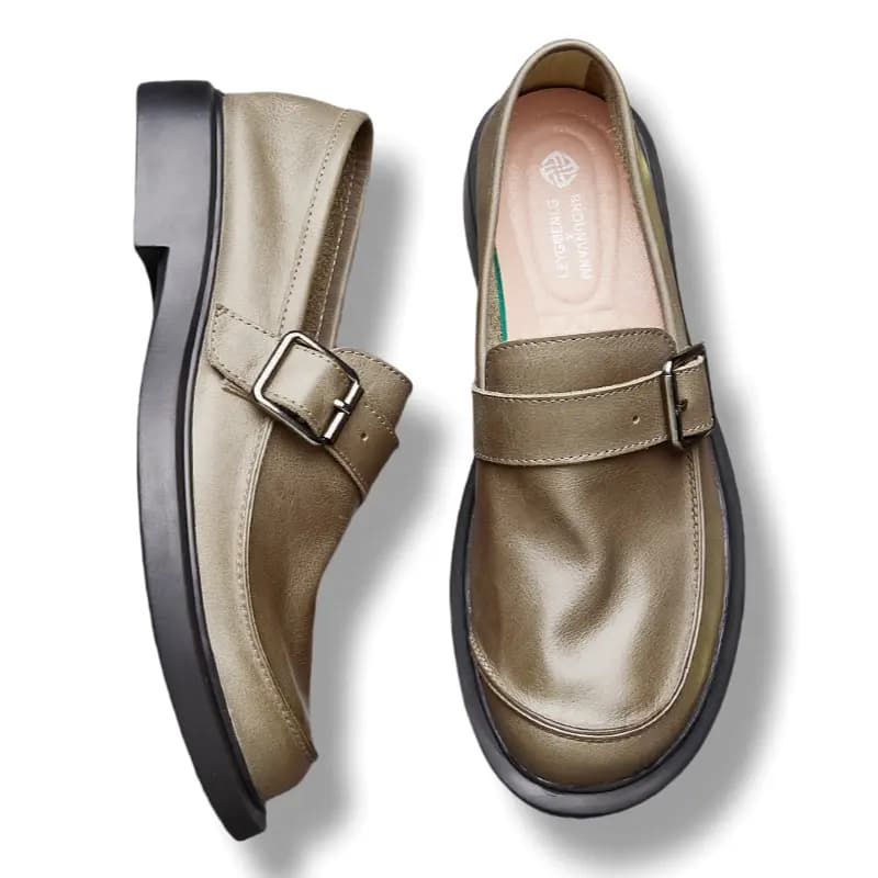 Brounvanm Loafers Men Silver 5