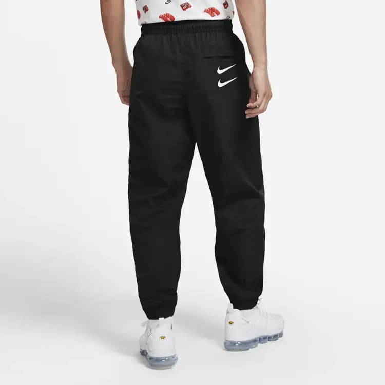 Nike Sportswear Swoosh Kişi İdman Şalvarı Qara 6