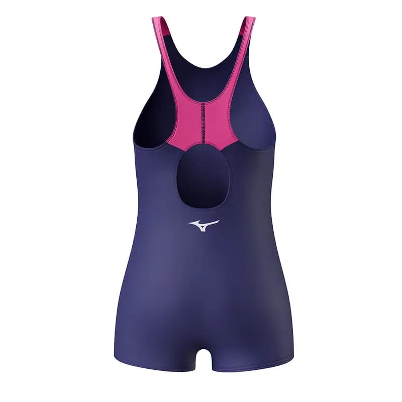 Kids' Mizuno Girls' One-Piece Sleeveless Conservative Professional Sports Training Swimsuit 2