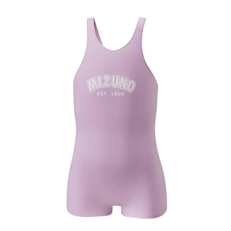 Kids' Mizuno Girls' One-Piece Sleeveless Conservative Professional Sports Training Swimsuit 7