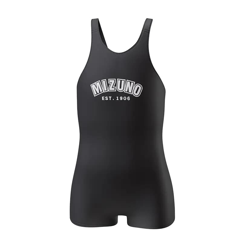 Kids' Mizuno Girls' One-Piece Sleeveless Conservative Professional Sports Training Swimsuit 9