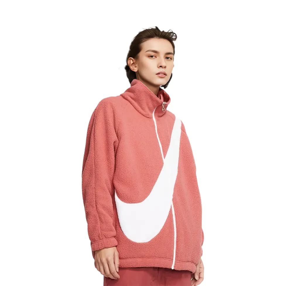 Nike Velvet Jackets Women's Light Sequoia Red 5