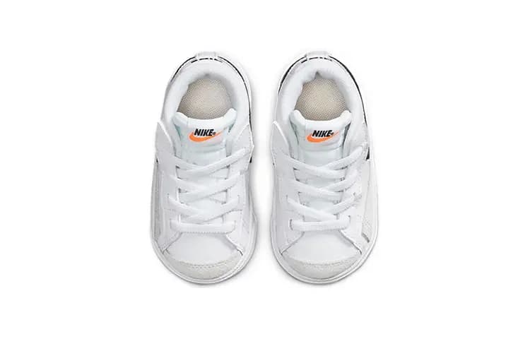 Nike Blazer Mid 77 White Black TD 4