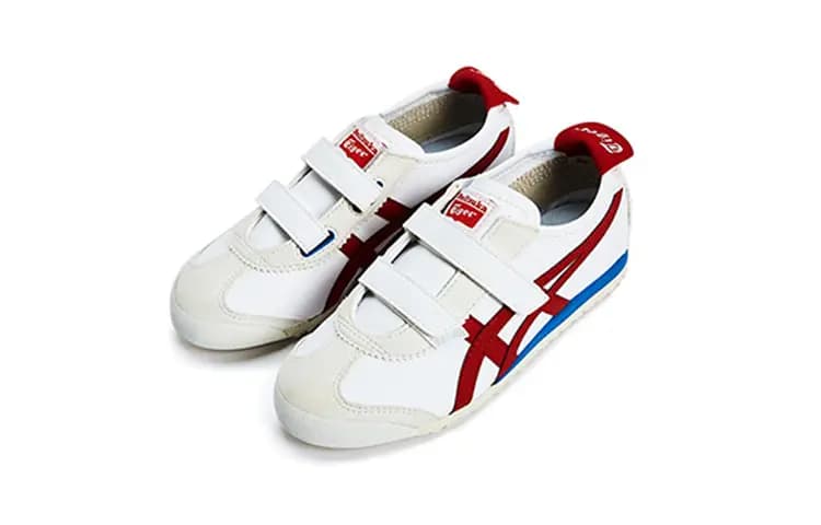 Onitsuka Tiger MEXICO 66 İdman Ayaqqabısı Ağ/Qırmızı/Göy 3