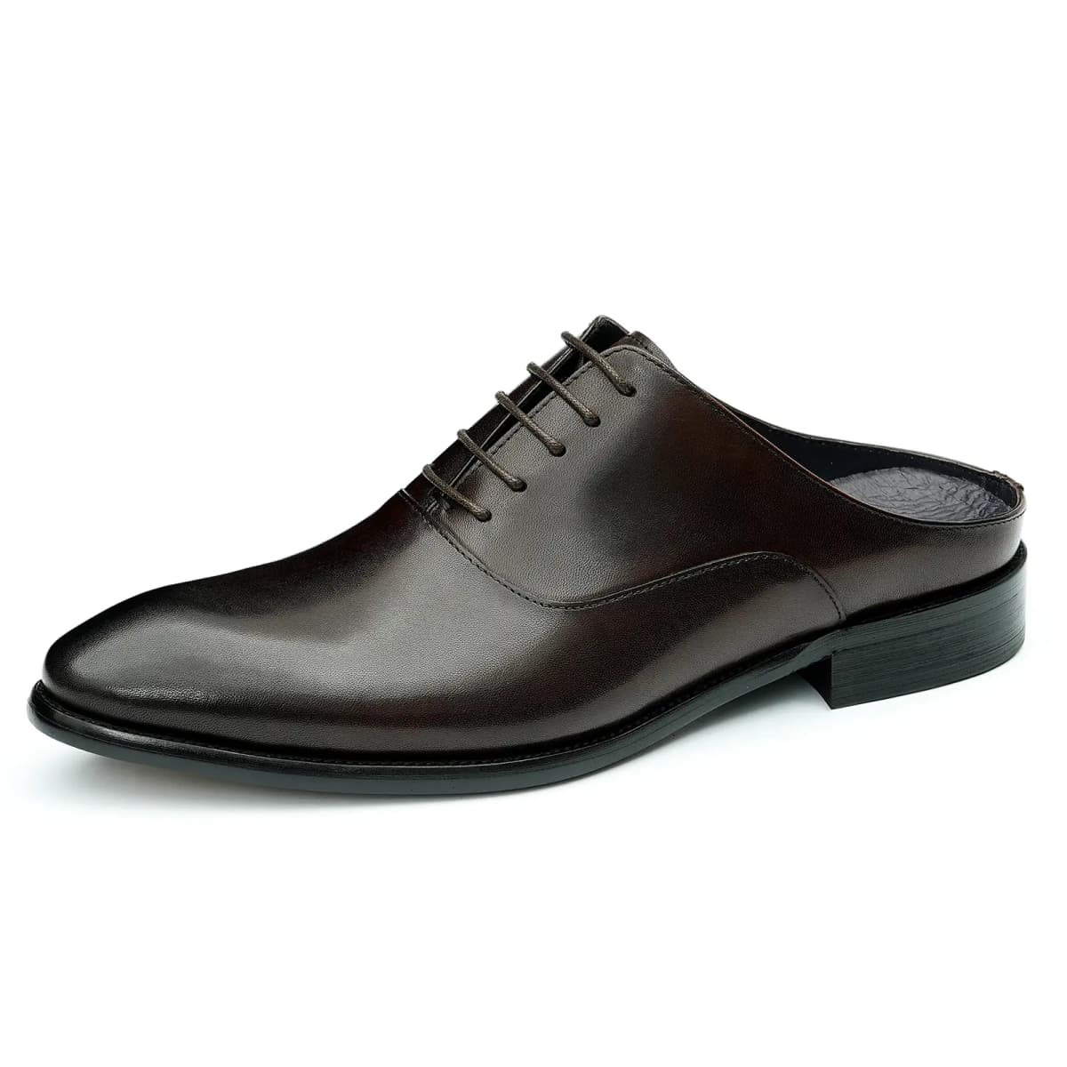 ASTON M.JAZZ Men's Genuine Leather Office Business Pointed Toe Breathable British Dress Shoes 10