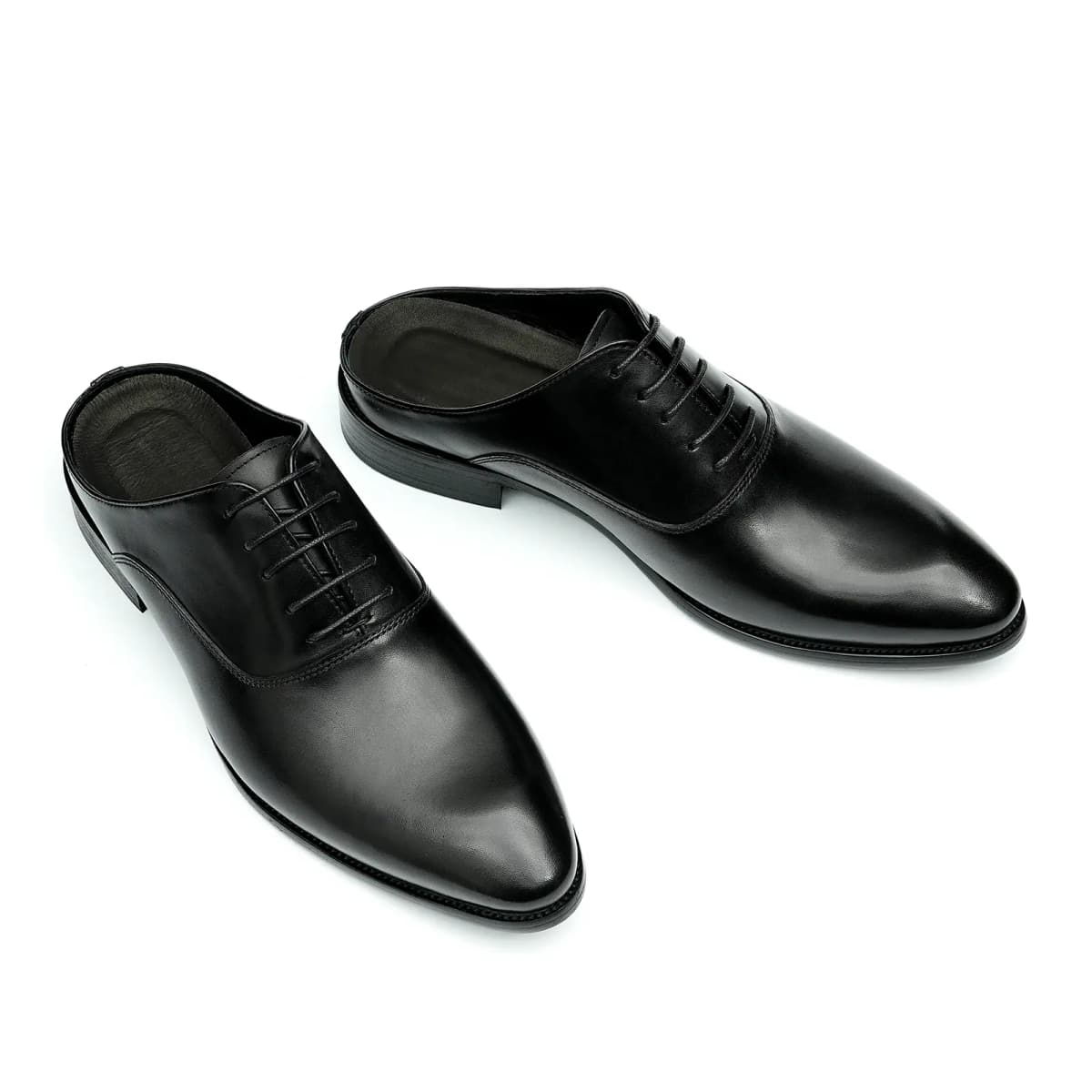 ASTON M.JAZZ Men's Genuine Leather Office Business Pointed Toe Breathable British Dress Shoes 8