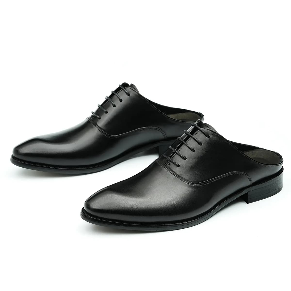 ASTON M.JAZZ Men's Genuine Leather Office Business Pointed Toe Breathable British Dress Shoes 7
