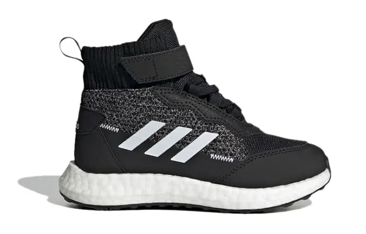 Adidas BTW El K Uşaq İdman Ayaqqabısı Qara/Ağ 2