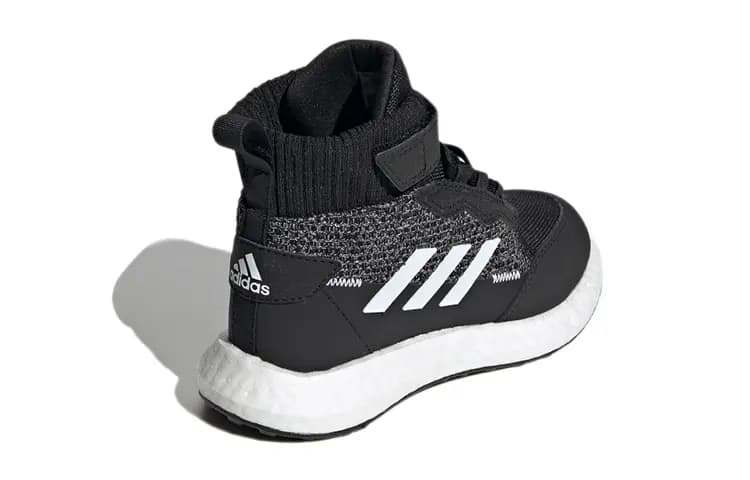 Adidas BTW El K Uşaq İdman Ayaqqabısı Qara/Ağ 4