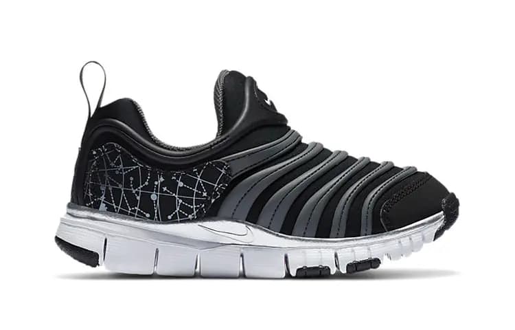 Nike Dynamo Free Uşaq İdman Ayaqqabısı Qara/Boz 2