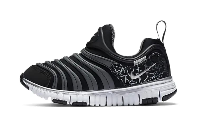 Nike Dynamo Free Uşaq İdman Ayaqqabısı Qara/Boz