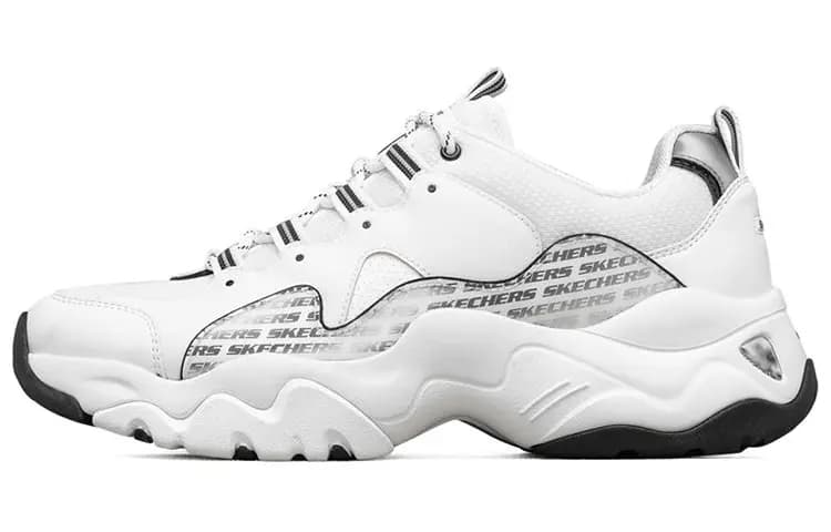 Skechers D Lites 3.0 Qaçış Ayaqqabısı Ağ/Qara
