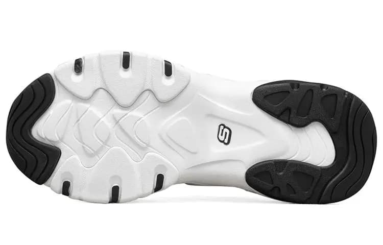 Skechers D Lites 3.0 Qaçış Ayaqqabısı Ağ/Qara 5