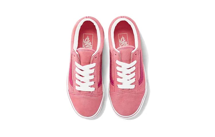 Vans Old Skool Uşaq Skeyt Ayaqqabısı Açıq Çəhrayı 4
